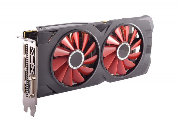 XFX Rs XXX Edition Rx 570 4GB OC+ 1284Mhz DDR5 3xDP HDMI DVI Graphic Cards RX-570P4DFD6